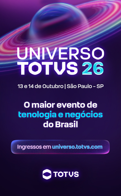 Universo TOTVS 2026 - 13 e 14 de Outubro